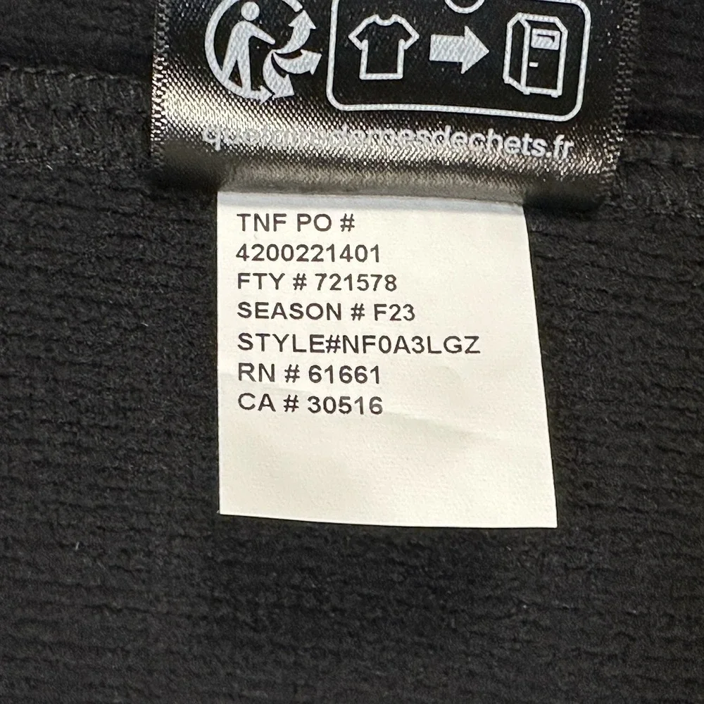 The North Face WindWall Vest Men's L NWT Black Full Zip Softshell Ski Trip